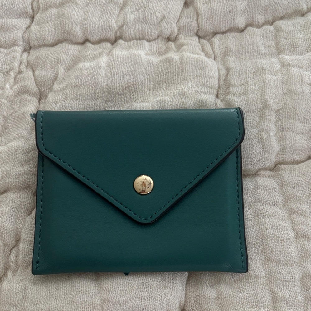 Elegant Green Leather Wallet